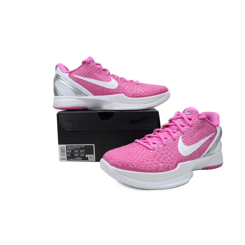 Zoom Kobe 6 Protro Think Pink DJ3596-600 