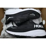 HOKA Clifton 9 2E Wide Black White 1132210-BWHT 