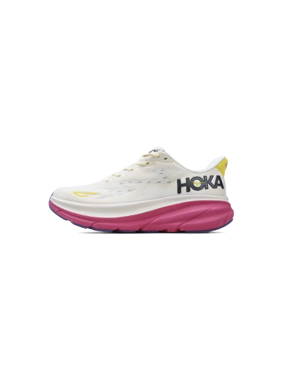 POP HOKA Clifton 9 Eggnog Blanc De Blanc 1127896-EBDB  01