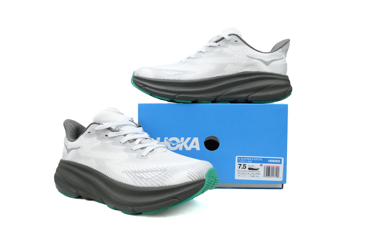 POP HOKA Clifton 9 GORE-TEX Stealth Tech Pack 1159910-HMS 