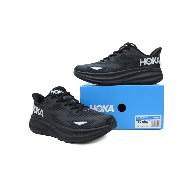 HOKA Clifton 9 GORE-TEX Triple Black 1141470-BBLC 