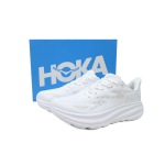 HOKA Clifton 9 Triple White 1127895-WWH 