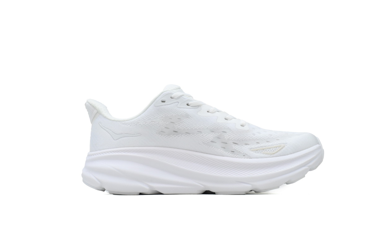 HOKA Clifton 9 Triple White 1127895-WWH 
