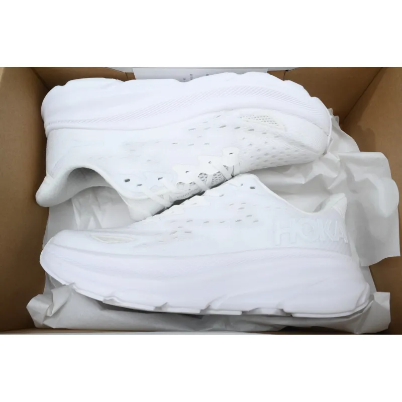 HOKA Clifton 9 Triple White 1127895-WWH 