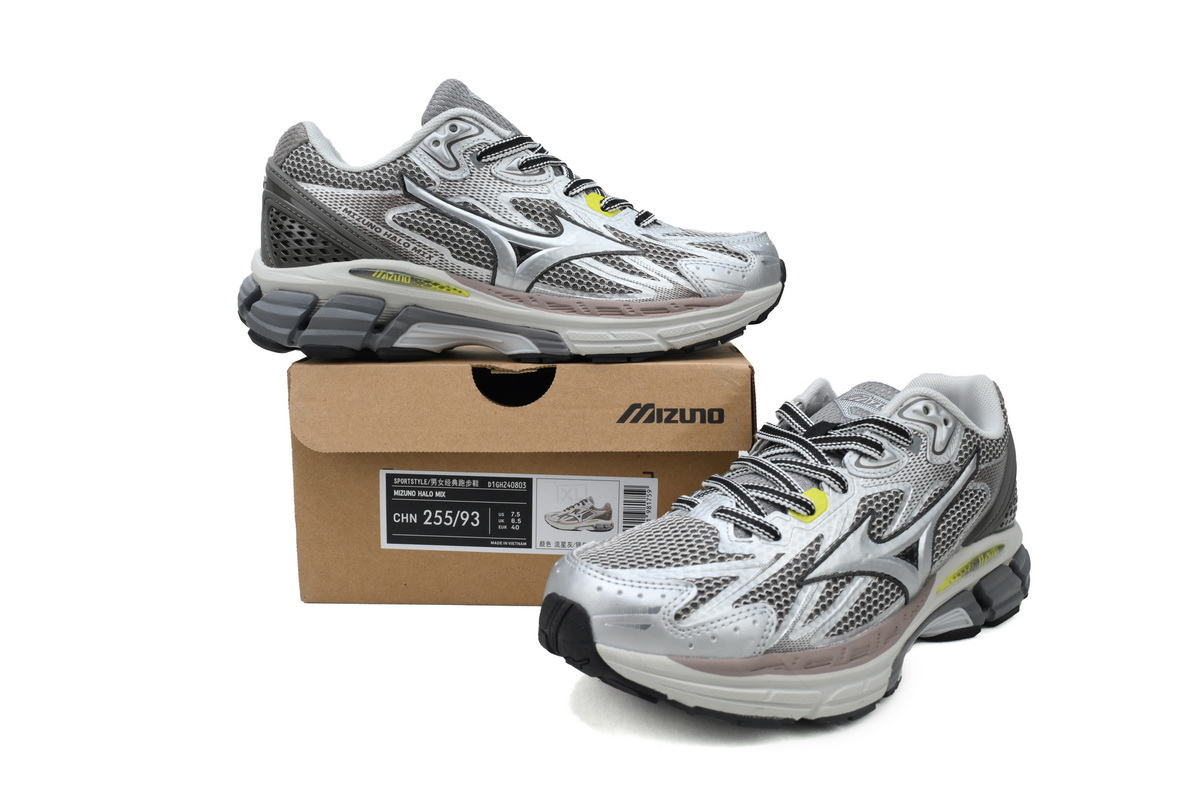 Mizuno Halo Mix Grey Silver Green D1GH240803 