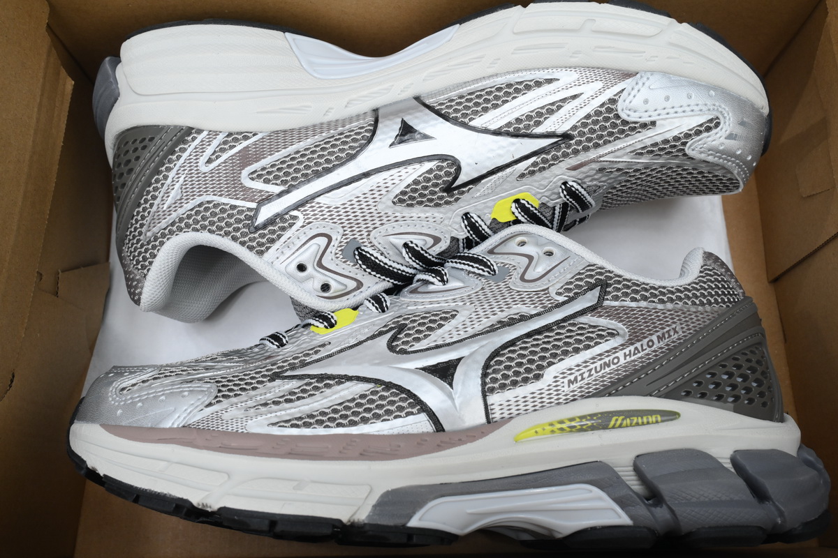 Mizuno Halo Mix Grey Silver Green D1GH240803 