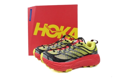 POP Nicole McLaughlin x HOKA ONE ONE Black Red 1153891-HRK  02