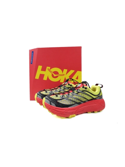 POP Nicole McLaughlin x HOKA ONE ONE Black Red 1153891-HRK  02