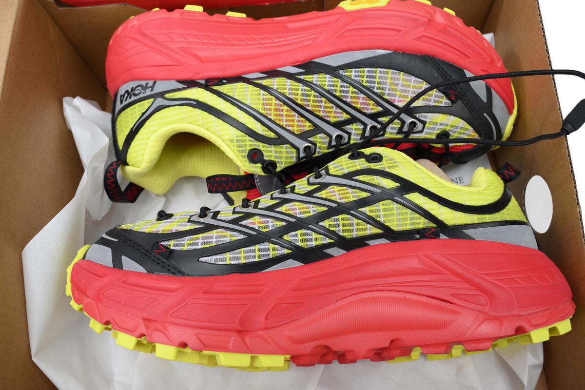 POP Nicole McLaughlin x HOKA ONE ONE Black Red 1153891-HRK 