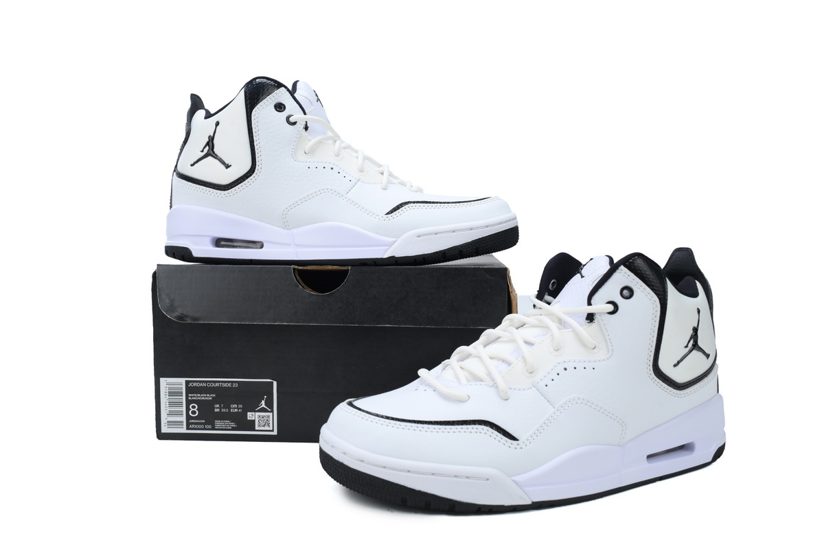Jordan Courtside 23 White Black AR1000-100 