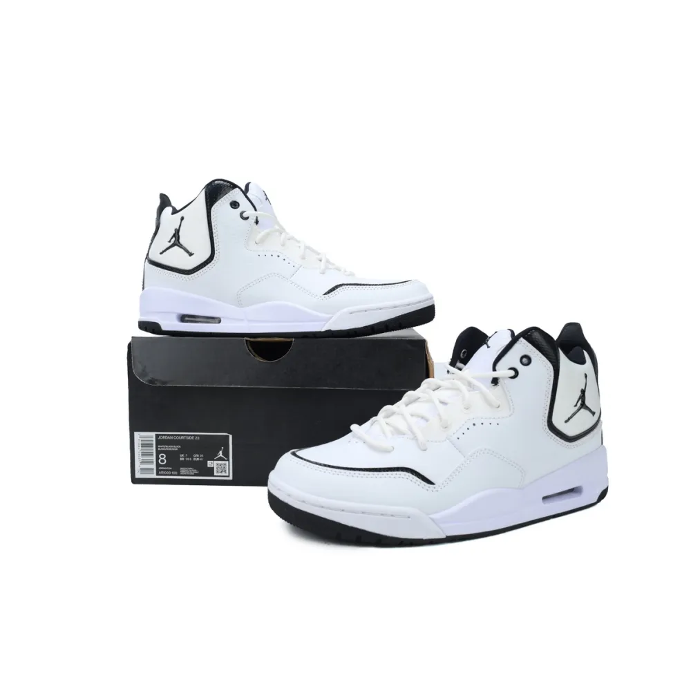 GET Jordan Courtside 23 White Black AR1000-100 