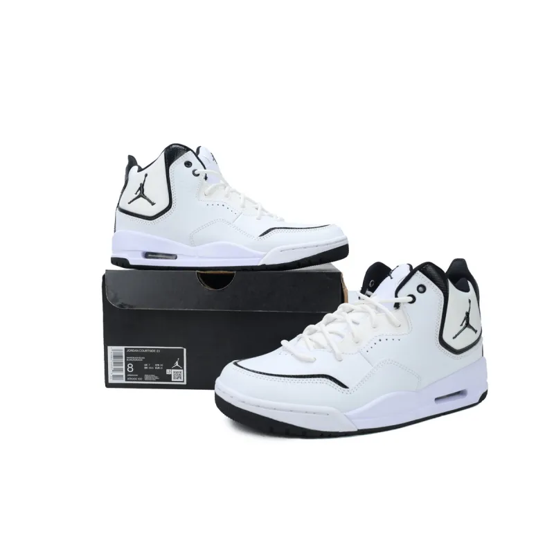 GET Jordan Courtside 23 White Black AR1000-100 