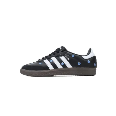 GET Samba OG Black Floral Embroidery IF4397  01