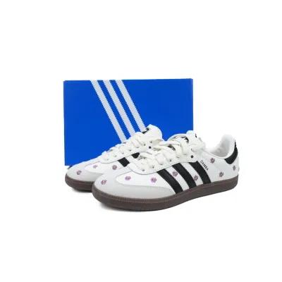 GET Samba OG White Floral Embroidery IF4398  02