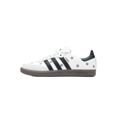 GET Samba OG White Floral Embroidery IF4398  01