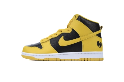 POP PKGoden Wu-Tang x Dunk High Retro Premium HJ4321-001  01