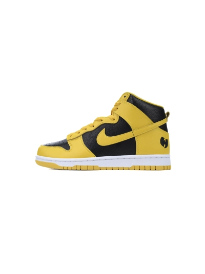 POP PKGoden Wu-Tang x Dunk High Retro Premium HJ4321-001  01