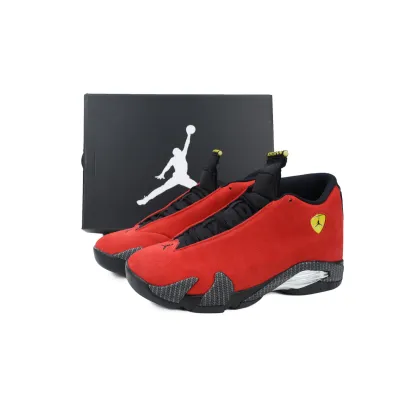 PKGoden Air Jordan 14 Retro Ferrari 654459-670  02