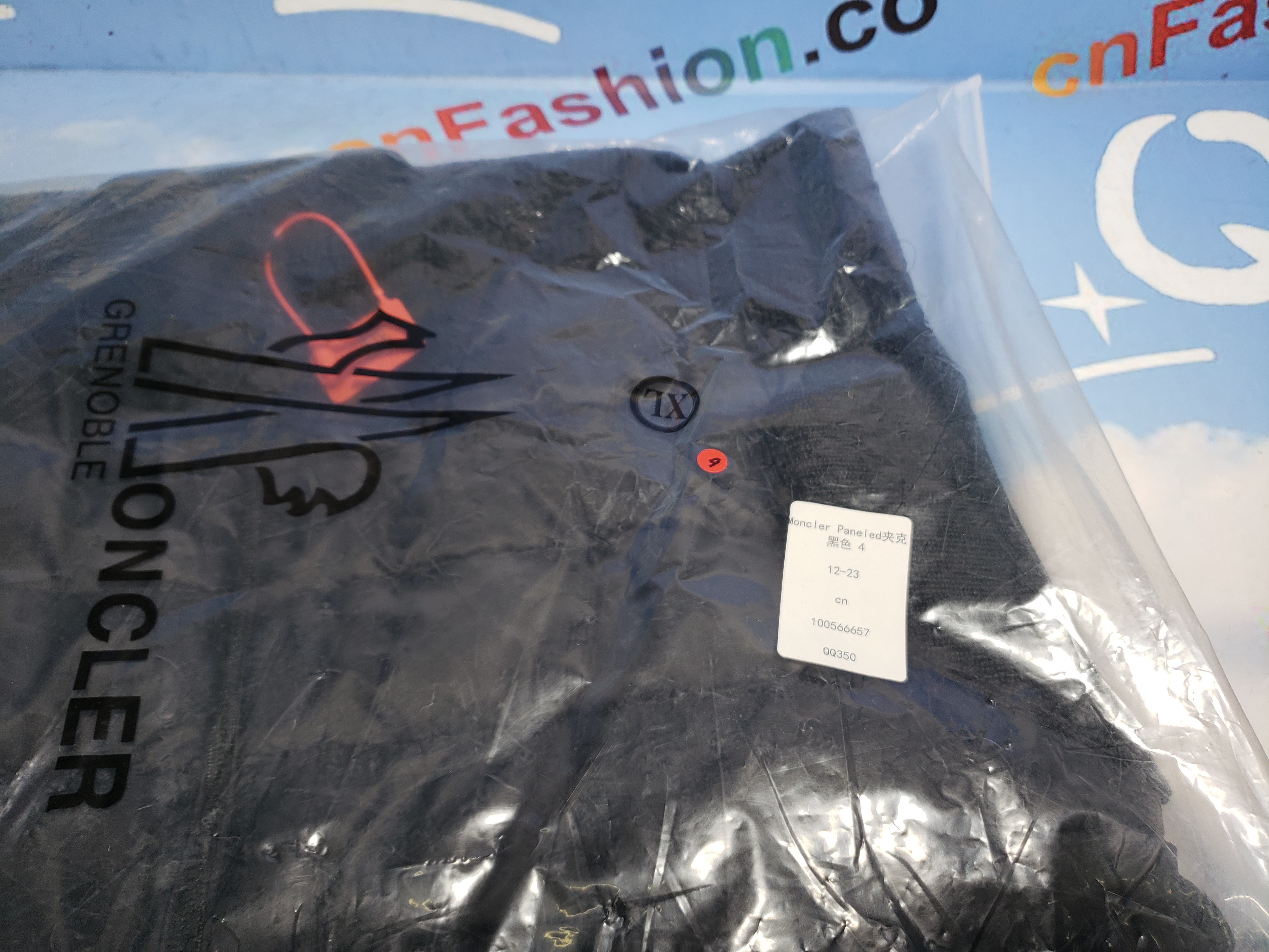 Moncler Paneled Wool Blend Down Jacket