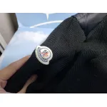 Moncler Paneled Wool Blend Down Jacket