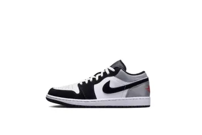 POP Air Jordan 1 Low White Fire Red Black Matte Silver HF3188-106  01