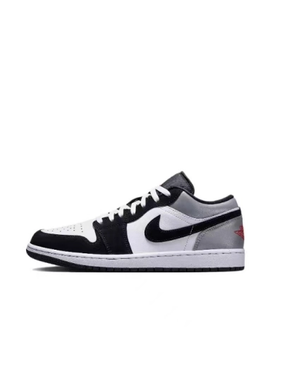 POP Air Jordan 1 Low White Fire Red Black Matte Silver HF3188-106  01