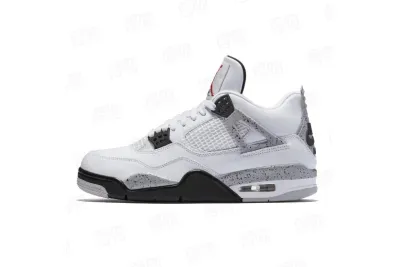 PKGoden Air Jordan 4 Retro OG White Cement FV5029-100  01