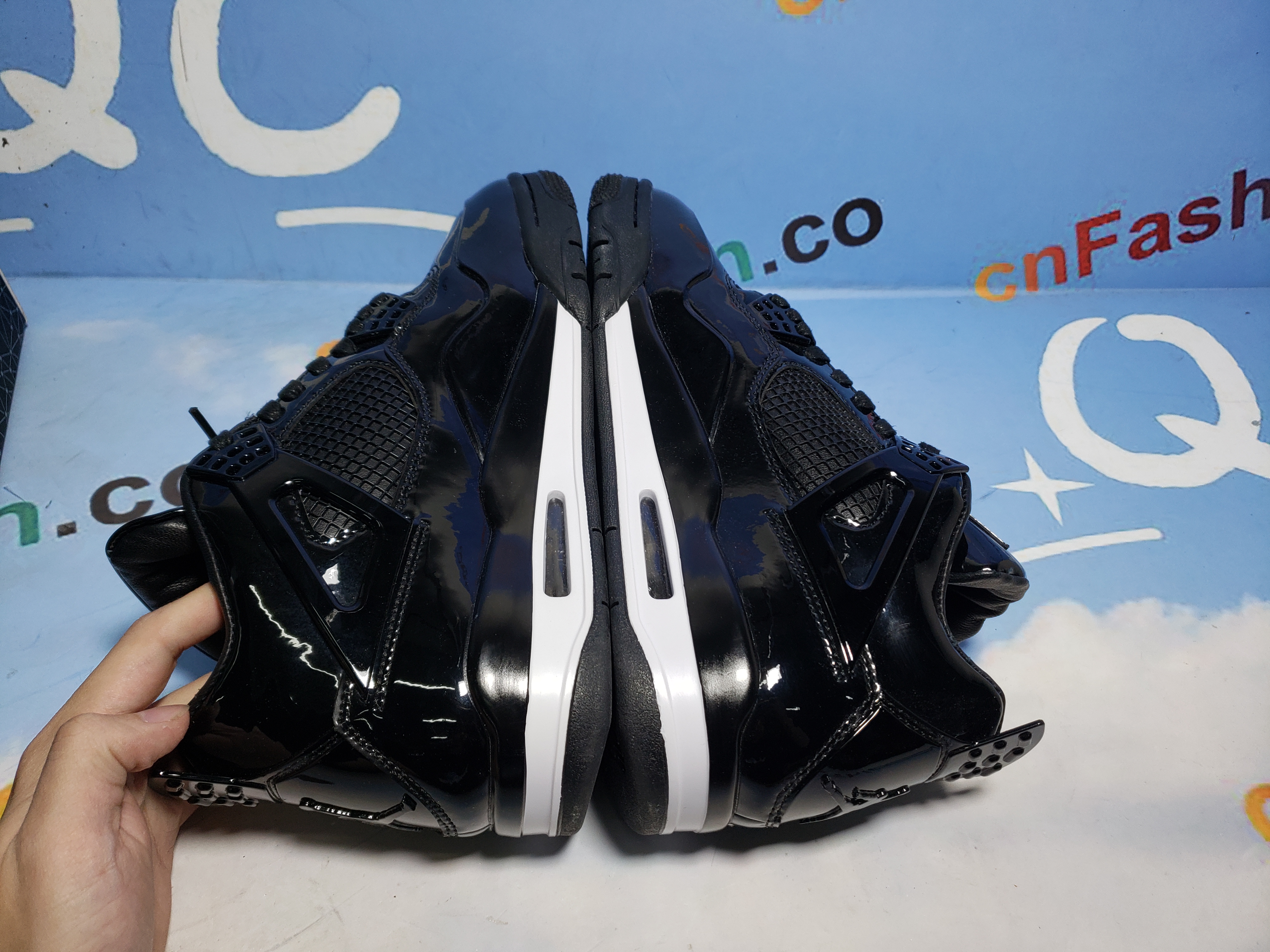 PKGoden Jordan 4 Retro 11Lab4 Black,719864-010