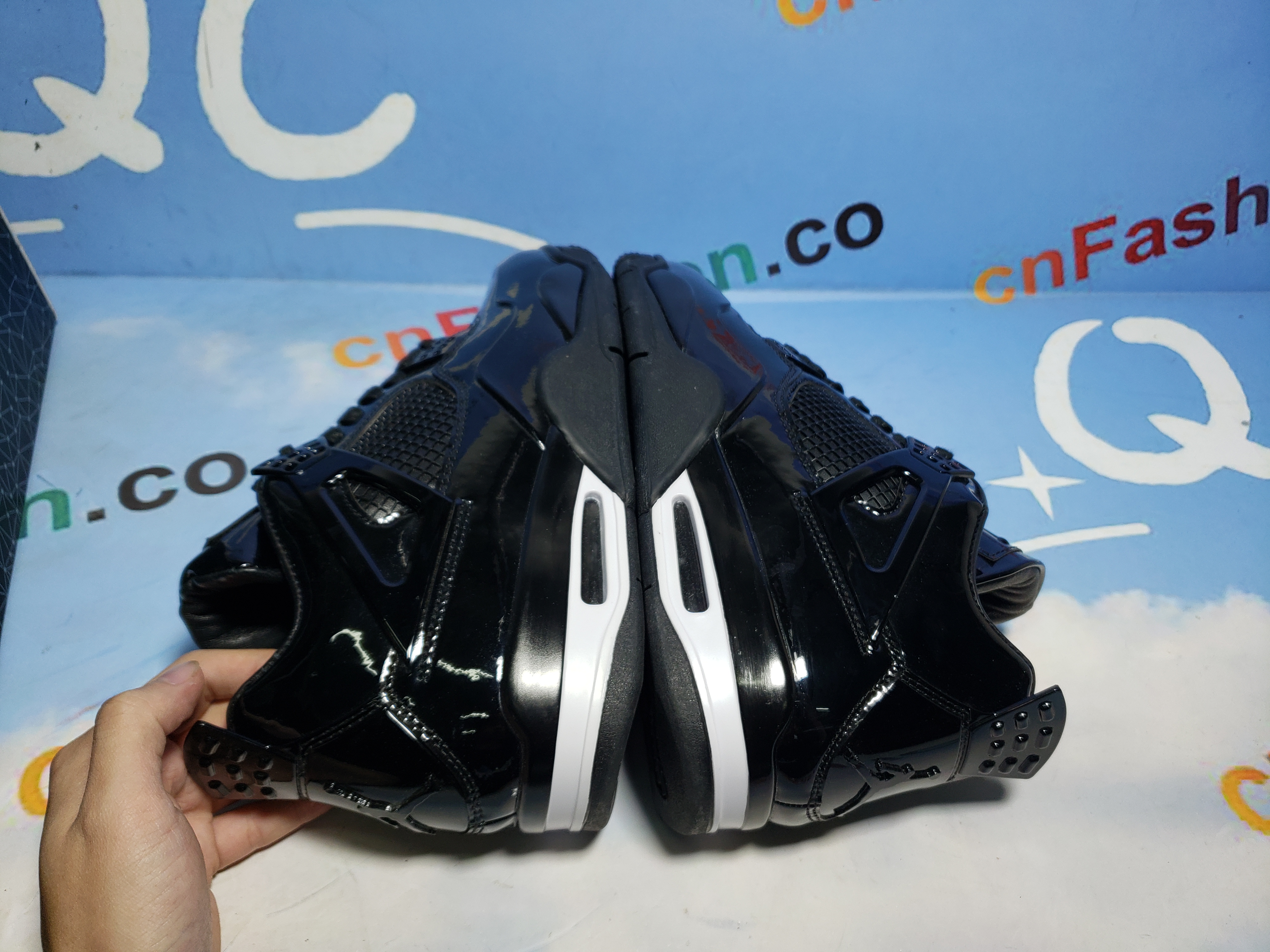 PKGoden Jordan 4 Retro 11Lab4 Black,719864-010