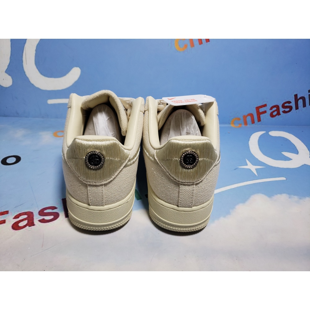 PKGoden Air Force 1 Low Stussy Fossil