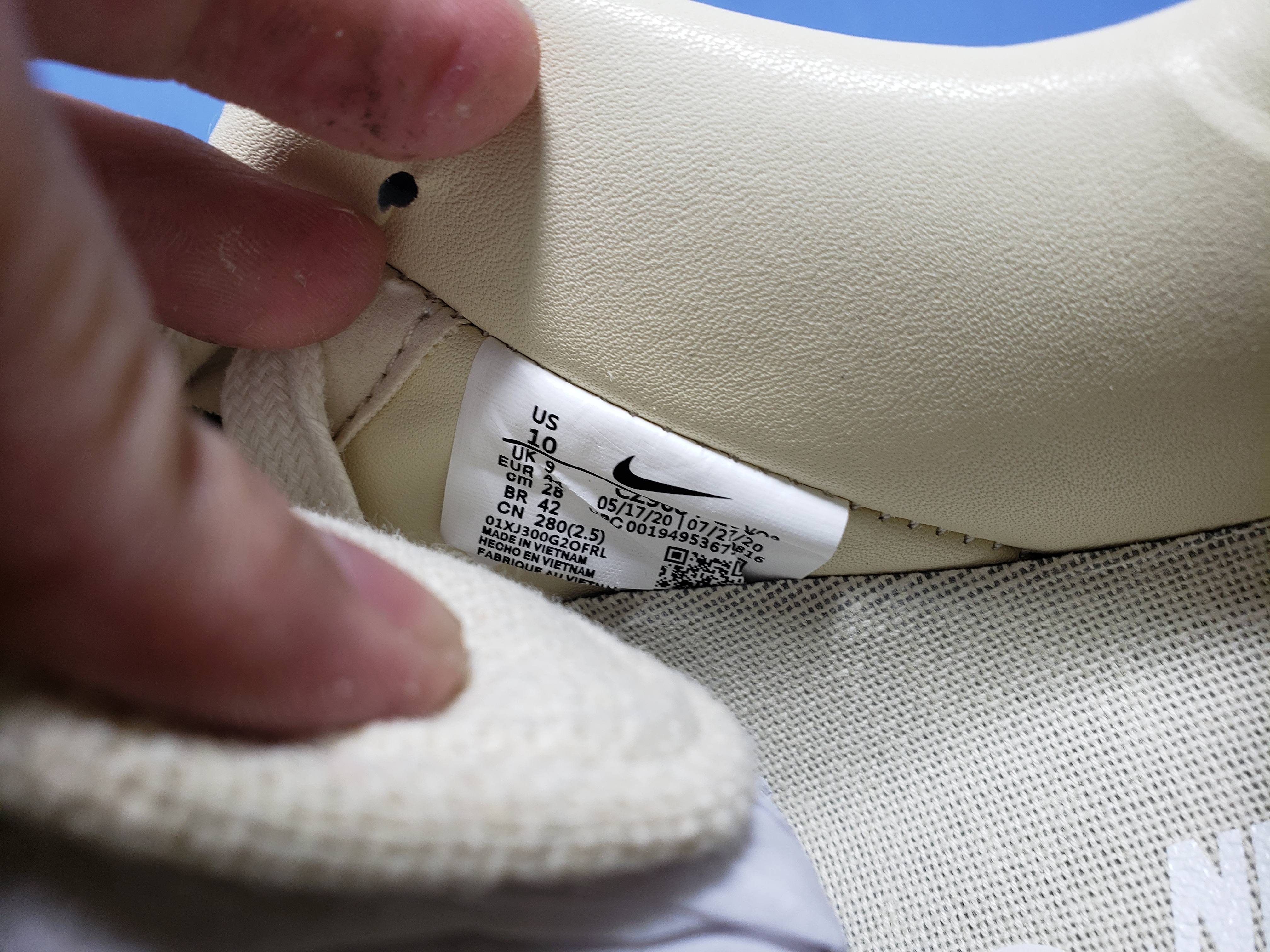 PKGoden Air Force 1 Low Stussy Fossil