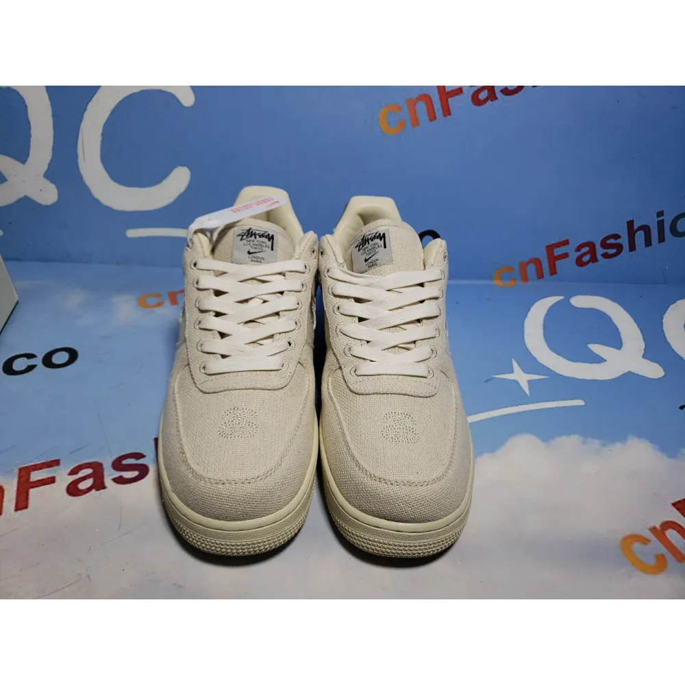 PKGoden Air Force 1 Low Stussy Fossil