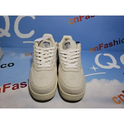 PKGoden Air Force 1 Low Stussy Fossil 02