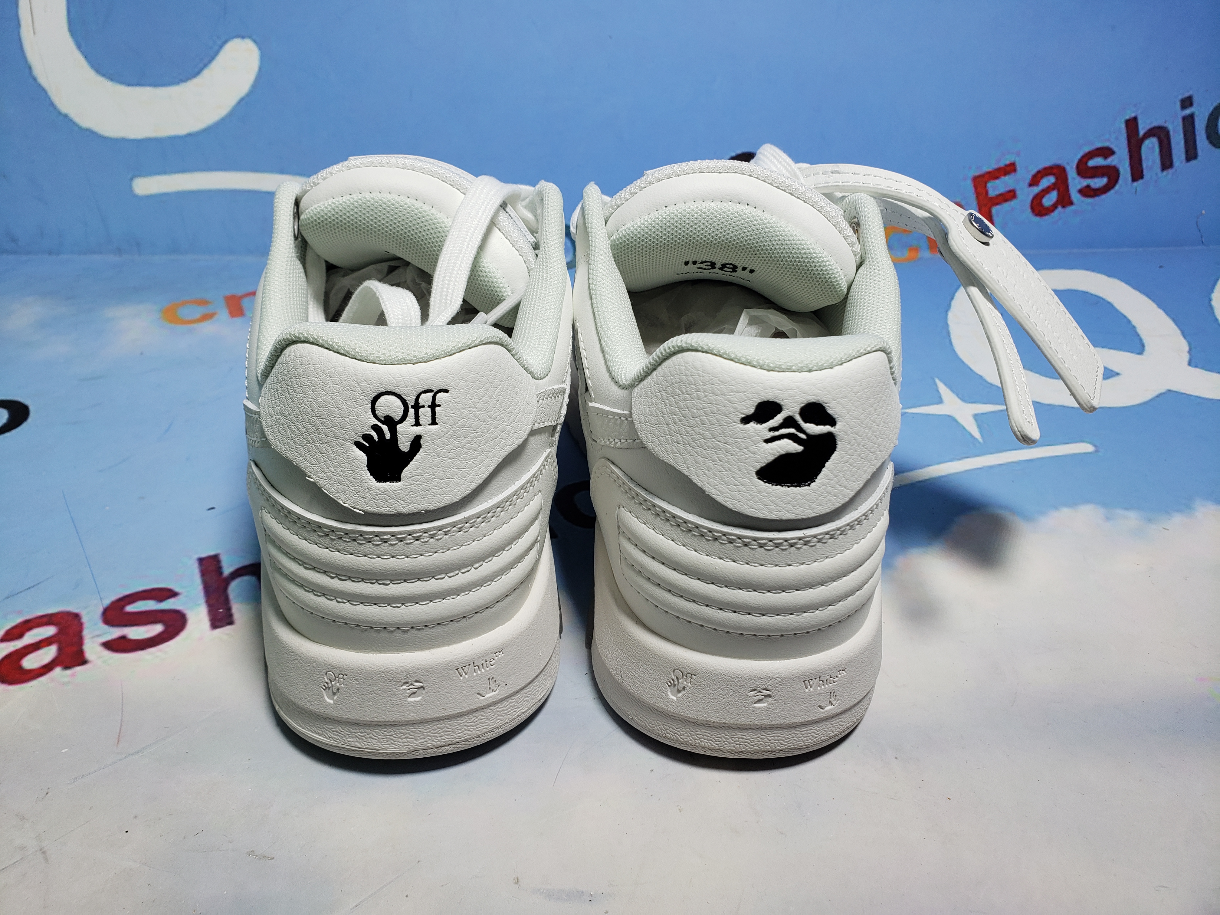 PKGoden OFF-WHITE Out Of Office White,OMIA189 C99LEA00 10100