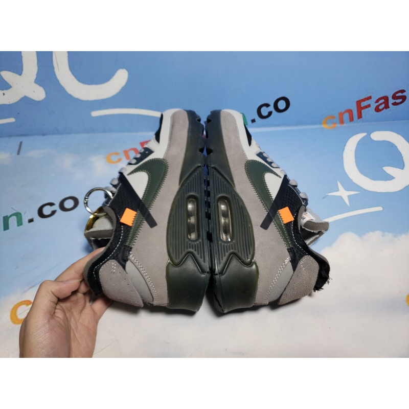 PKGoden OFF-White x Nike Air Max 90 Grey