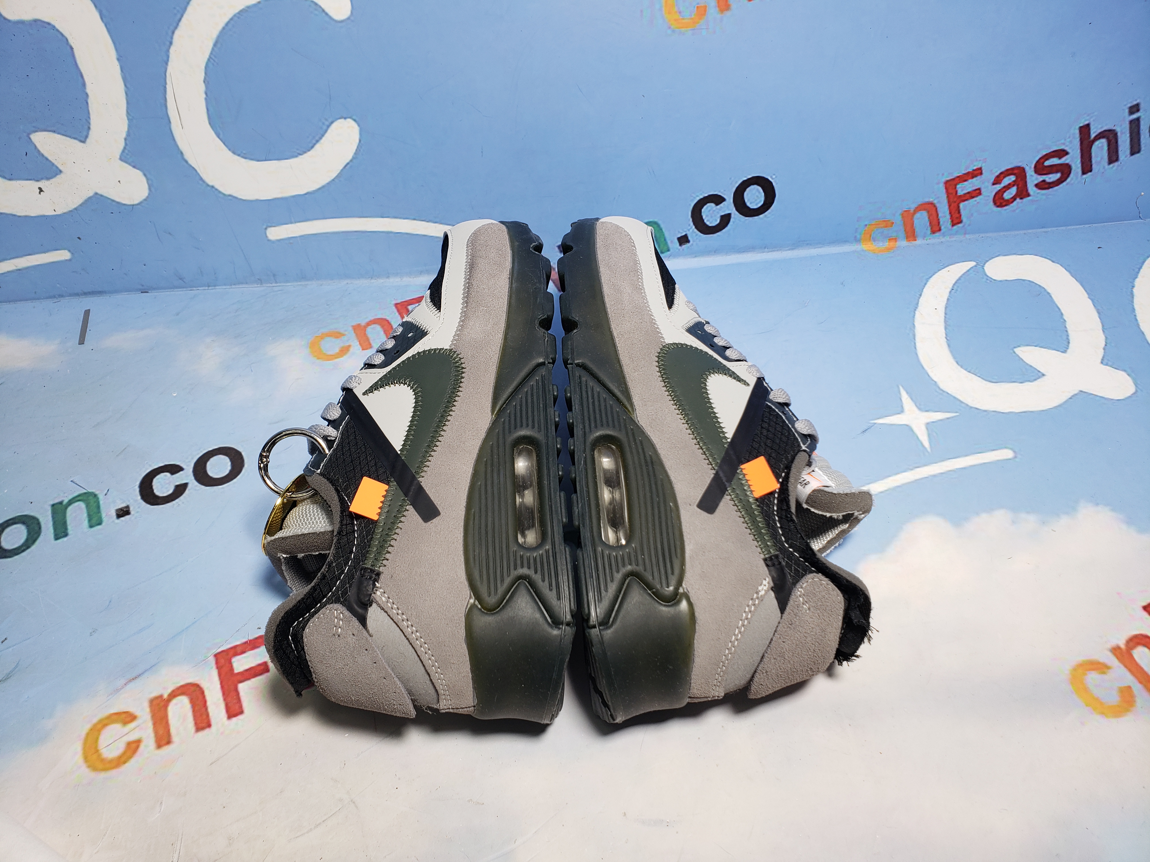 PKGoden OFF-White x Nike Air Max 90 Grey