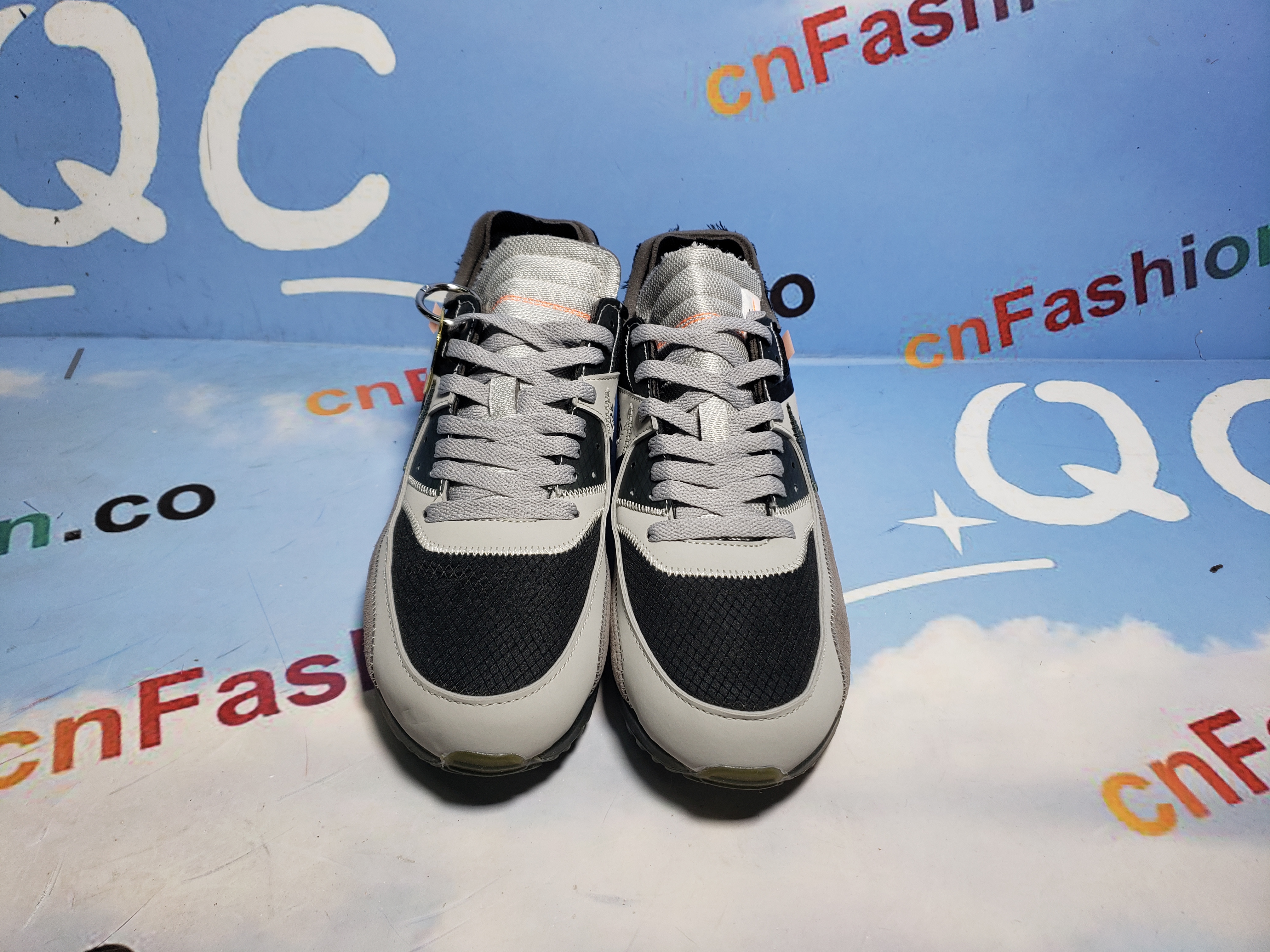 PKGoden OFF-White x Nike Air Max 90 Grey