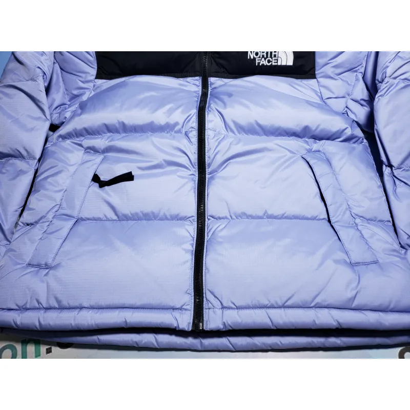 The North Face Splicing White And Lavender Color