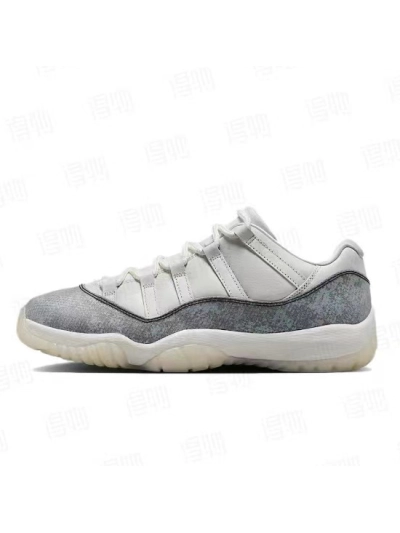 OG Air Jordan 11 Low Snakeskin HQ7000-001  01