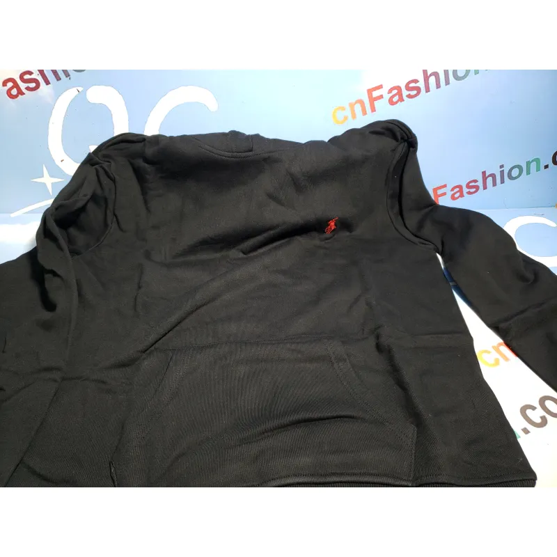 Polo Ralph Lauren Hoodie - Black & red logo