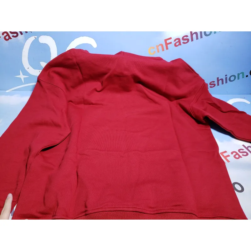 SP5DER Logo Maroon Hoodie