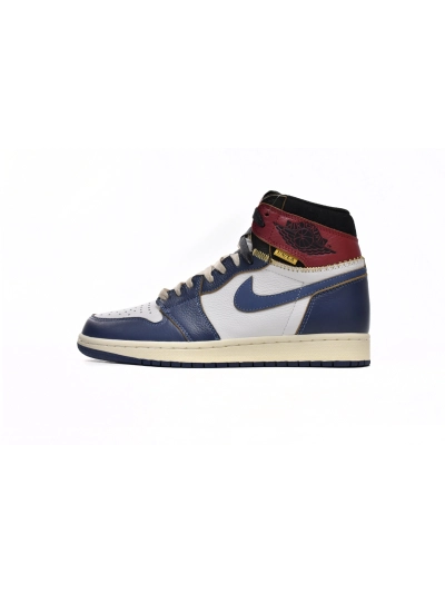 Union X Air Jordan 1 OG Hi Retro Blue Toe BV1300-146  01
