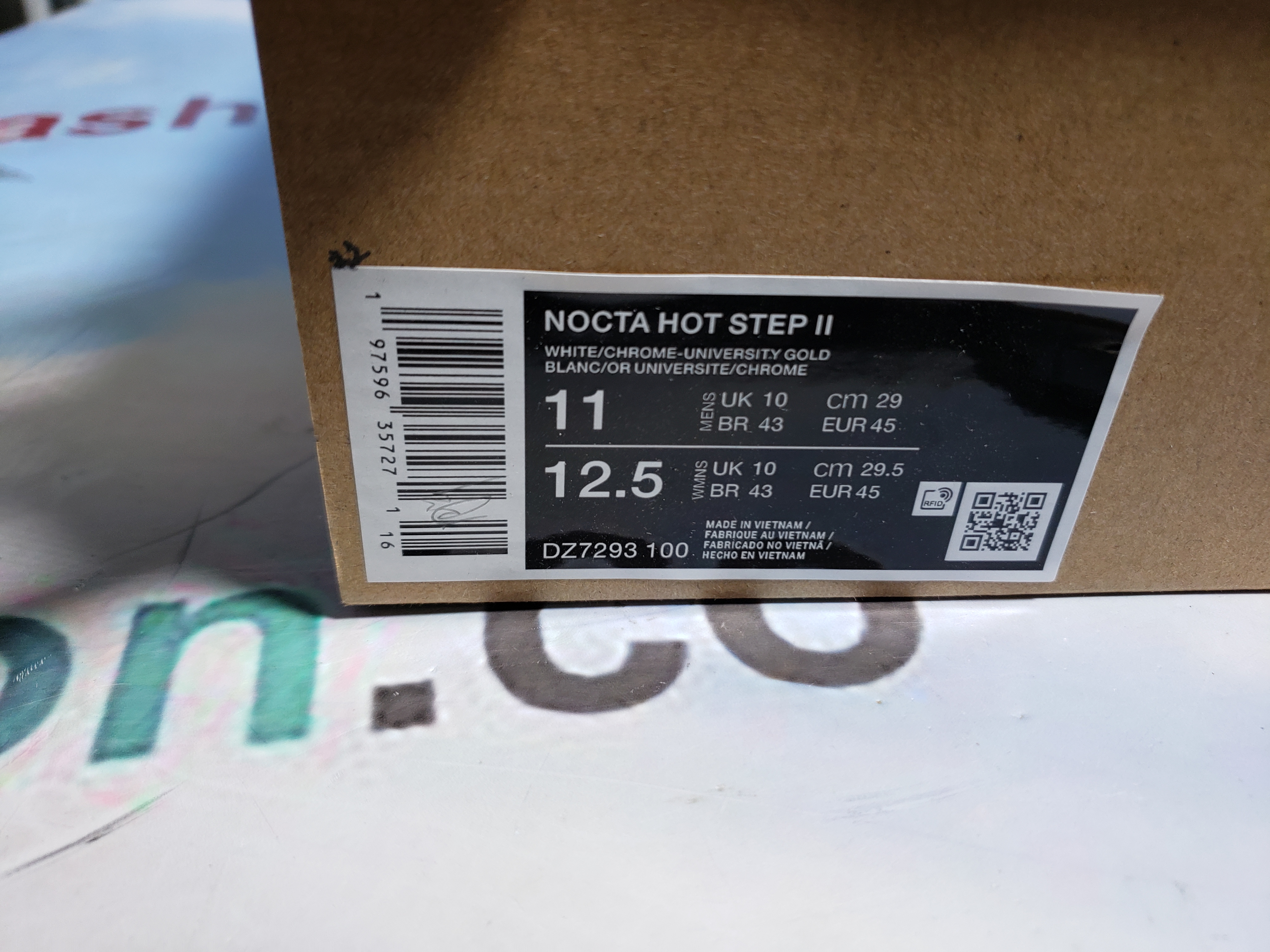 PKGoden Hot Step 2 Drake NOCTA White