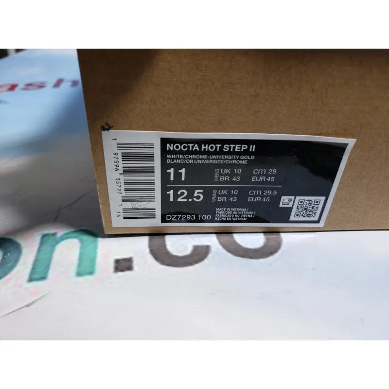 PKGoden Hot Step 2 Drake NOCTA White