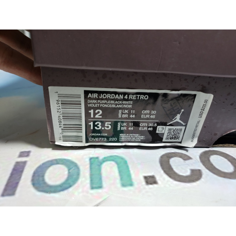 PKGoden Jordan 4 Retro A Ma Maniére Violet Ore,DV6773-220
