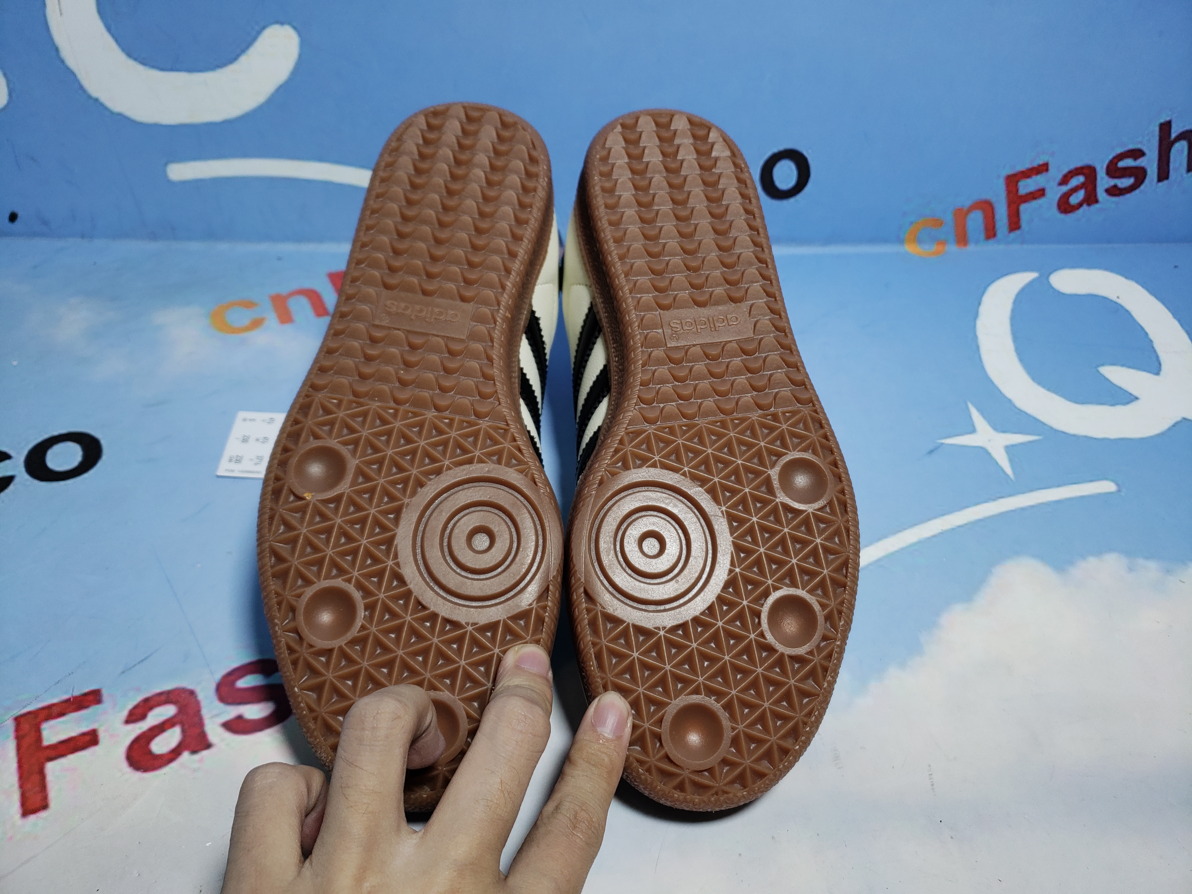 OG JJJJound x Originals Samba OG White  ID8708