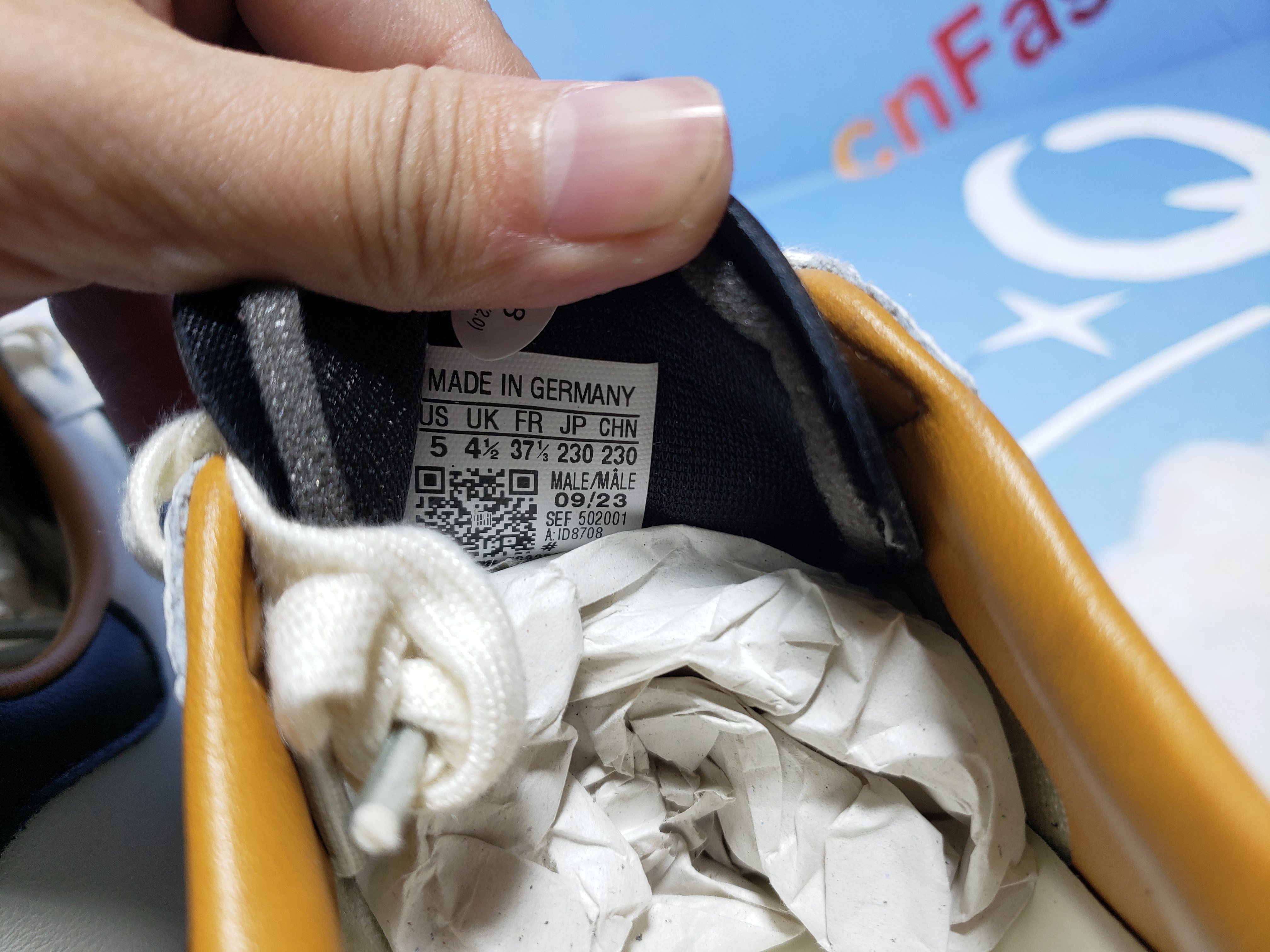 OG JJJJound x Originals Samba OG White  ID8708