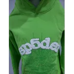 SP5DER Web Hoodie Slime Green