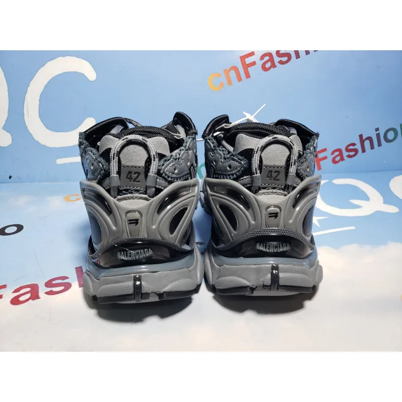 PKGoden Balenciaga 7th Runner All Black Gray 677402 W3RB2 1515