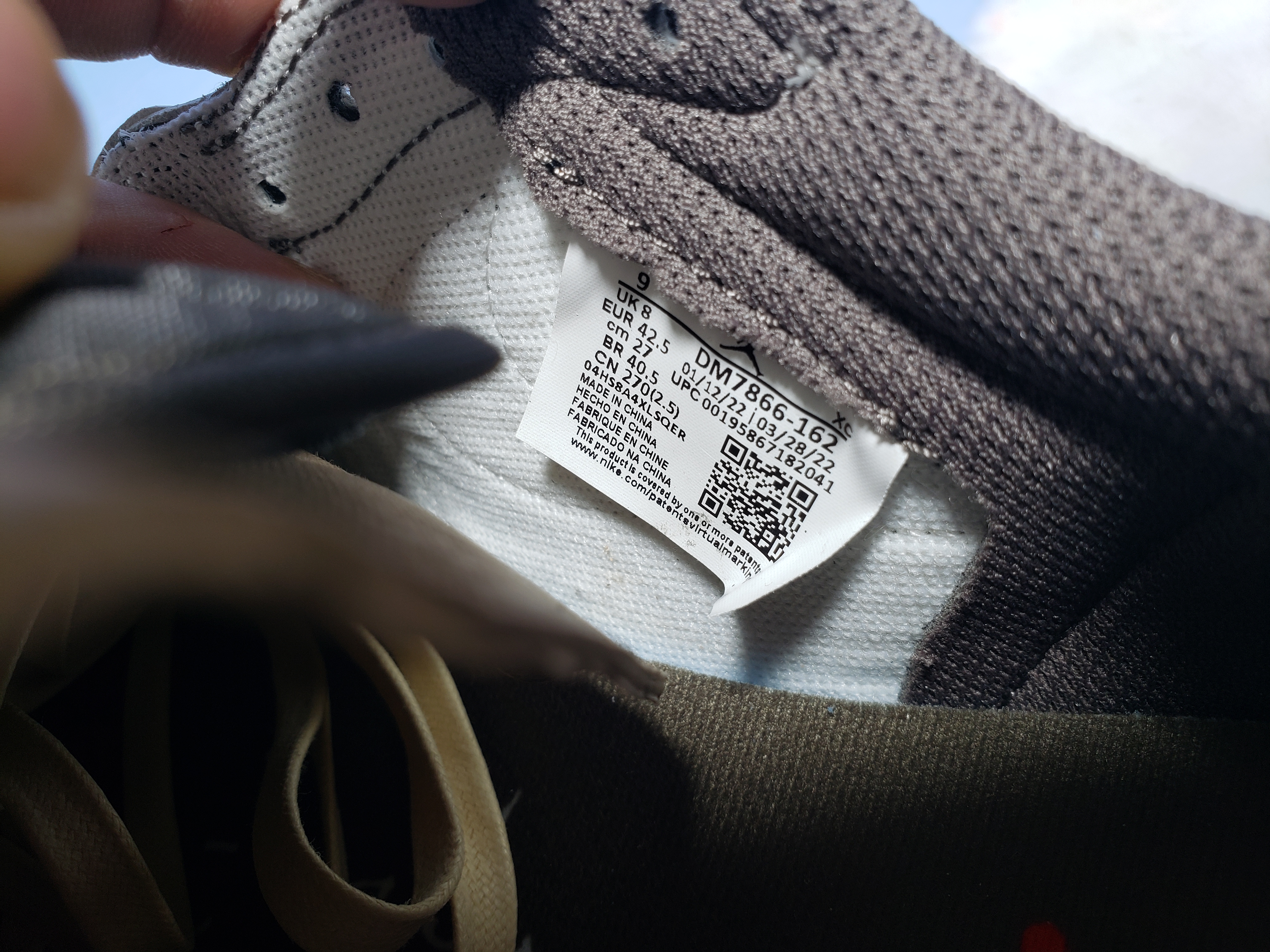 [Free Shipping] PKGoden Jordan 1 Retro Low OG SP Travis Scott Reverse Mocha, DM7866-162